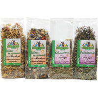 Produktbild von Hugro Kräuter und Blütenmix Set für Wellensittiche, Kanarienvögel und Papageien 4 x 50 g