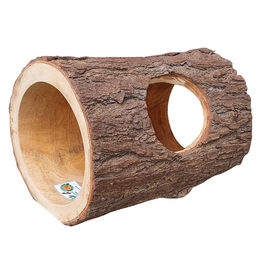 Hugro Nager Tunnel Keroboka aus Holz für Kaninchen 35 cm Braun – Bild 1 von 3