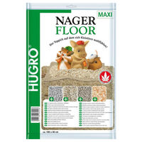 Produktbild von Hugro Nagerfloor Hanfmatte Maxi Naturhanfmatte für Nager 40 x 100 cm - 40 cm