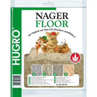 Produktbild von Hugro Nagerfloor Hanfmatte Standard für Hamster und Mäuse 40 x 25 cm - 1 Stk.