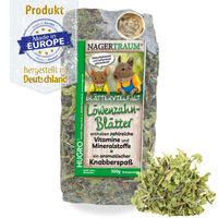 Produktbild von Hugro Nagertraum Getrocknete Löwenzahnblätter für Nagetiere 300 g