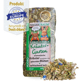 Produktbild von Hugro Nagertraum Kräutergarten getrocknete Kräuter für Kaninchen 500 g