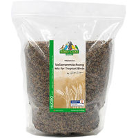 Produktbild von Hugro Premium Volierenmischung Hauptfutter für Papageien und Vögel 4 kg - 4 kg