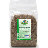 Produktbild von Hugro Wellensittichfutter Super Hauptfutter ohne tierisches Protein 2 x 700 g - 2 x 700 g