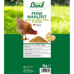 HÜHNER Land Feine Mahlzeit Hühnerfutter Ergänzungsfutter für Hühner und Wachteln 5kg - 5 kg – Bild 1 von 8