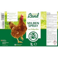 Produktbild von HÜHNER Land Milben Spray für Hühner 1L zur Bekämpfung von Milben und Parasiten - 1 l