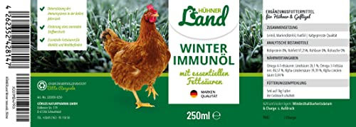 HÜHNER Land Winter Immunöl 250ml zur Immunstärkung für Hühner und Wachteln - 0,25 l – Bild 1 von 6