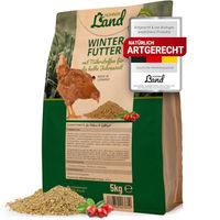 Produktbild von HÜHNER Land Winterfutter für Hühner und Wachteln ohne tierisches Protein 5kg - 5 kg