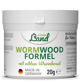 HÜHNER Land Wormwood Formel Ergänzungsfutter für Hühner und Wachteln mit Wurmkraut Pulver 20g - 20 g – Bild 1 von 7