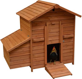 Hühnerstall Duvoplus Woodland Hennie Classic aus Holz in Braun – Bild 1 von 1