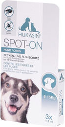 Hukasin Spot On Hund Zecken- und Flohschutz – Bild 1 von 2