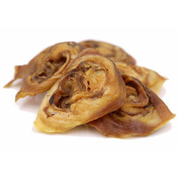 Produktbild von Hunde Helden Naturkauartikel Schweineohrmuscheln Monoprotein für Hunde 500 Gramm