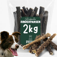 Produktbild von Hunde Helden Rinderpansen getrocknet für Hunde 2 kg Monoprotein getreidefrei und hypoallergen