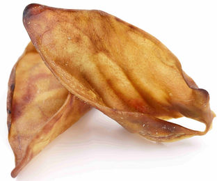 Hunde Helden Schweineohren getrocknet für Hunde 2 kg getreidefrei und zuckerfrei – Bild 1 von 2