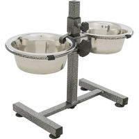 Produktbild von Hundebar aus Edelstahl in Silber