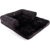 Produktbild von Hundebett Martin Sellier aus Plüsch in Schwarz 90 cm