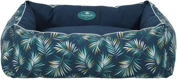 Produktbild von Hundebett Zolux Savannah Lounge Blau Bunt 90 cm aus Polyester