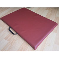 Produktbild von Hundebettenmanufaktur Hundematte aus Kunstleder in Rot mit Schaumstoff
