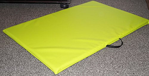 Produktbild von Hundebettenmanufaktur Hundematte aus Kunstleder mit Schaumstoff 60 x 40 cm Grün