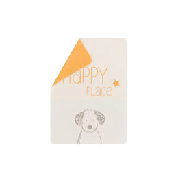 Produktbild von Hundedecke Happy Place von David Fussenegger aus Baumwolle in Beige