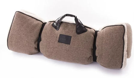 Produktbild von Hundedecke Martin Sellier Faubourg aus Plüsch in Beige und Braun