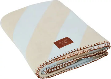 Produktbild von Hundedecke OYOY Living Design Zoo aus Polyester in Blau und Beige
