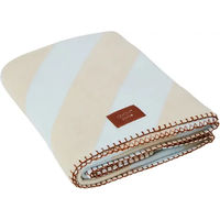 Produktbild von Hundedecke OYOY Living Design Zoo aus Polyester in Blau und Beige