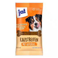 Produktbild von Hundefutter Kausnack Kaustreifen mit Geflügel 10er Pack