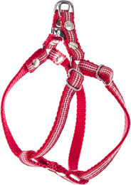 Produktbild von Hundegeschirr Alter Ego Vichy bunt rot aus Polyester Größe S