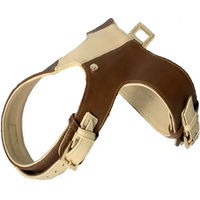 Produktbild von Hundegeschirr ARKA Haok aus Kunstleder in Beige und Braun