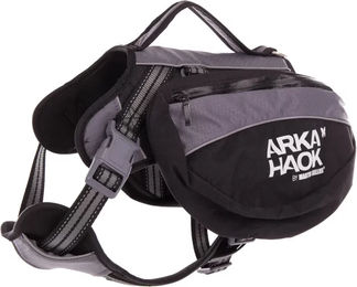 Produktbild von Hundegeschirr Arka Haok aus Polyester in Grau oder Schwarz Größe M
