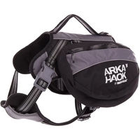 Produktbild von Hundegeschirr Arka Haok aus Polyester in Grau oder Schwarz Größe M