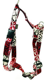 Produktbild von Hundegeschirr Arka Haok aus Polyester in Rot Bunt 25-65/100 cm