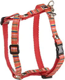 Produktbild von Hundegeschirr Arka Haok aus Polyester in Rot Bunt Größe XS