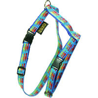 Produktbild von Hundegeschirr ARKA Haok Blau Bunt aus Polyester 11/30-50 cm