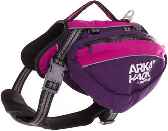 Produktbild von Hundegeschirr Arka Haok Lila Bunt Größe S