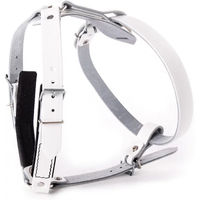 Produktbild von Hundegeschirr aus Leder von Martin Sellier in Weiß 21/65 cm
