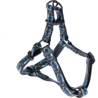 Produktbild von Hundegeschirr DC Batman Schwarz Biothane Größe M 51 - 66 cm Brustumfang wasserabweisend