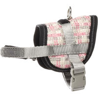 Produktbild von Hundegeschirr Flamingo Grau und Rosa aus Nylon Größe S