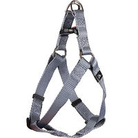 Produktbild von Hundegeschirr Flamingo Step&GO ZIGGI Grau Nylon Größe S 25-45cm