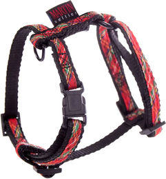 Produktbild von Hundegeschirr Martin Sellier Benton aus Polyester in Schwarz oder Rot 25 cm