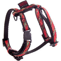 Produktbild von Hundegeschirr Martin Sellier Benton aus Polyester in Schwarz oder Rot 25 cm
