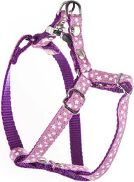 Produktbild von Hundegeschirr Martin Sellier Etoiles aus Nylon in Rosa oder Lila Größe S