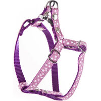Produktbild von Hundegeschirr Martin Sellier Etoiles aus Nylon in Rosa oder Lila Größe S