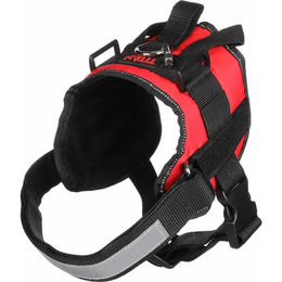 Hundegeschirr Titan Flamingo Rot Nylon wasserabweisend Größe L – Bild 1 von 1
