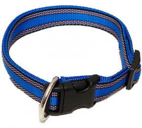 Hundehalsband A. Hoffmann GmbH aus Nylon in Blau, wasserabweisend – Bild 1 von 2