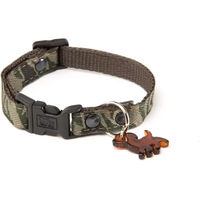 Produktbild von Hundehalsband Alter Ego Camouflage Stoff Grün Bunt Größe XS
