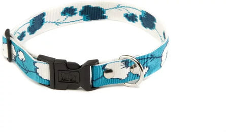 Produktbild von Hundehalsband Alter Ego Fleur Bambou Türkis Bunt Größe S