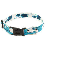 Produktbild von Hundehalsband Alter Ego Fleur Bambou Türkis Bunt Größe S