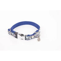Produktbild von Hundehalsband Alter Ego Fleurs in Blau Bunt Größe S
